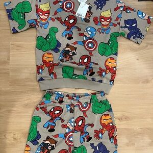 Superhero Kids Set - New with tags
